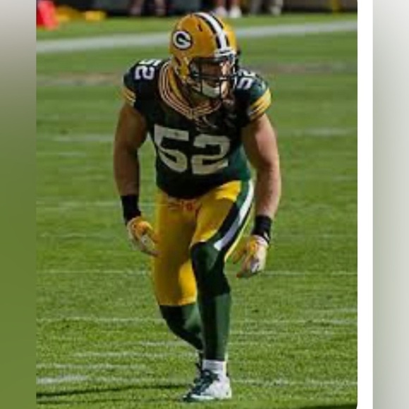 Green Bay Matthews girl’s breast cancer jersey size XL (14-16) - Picture 6 of 6